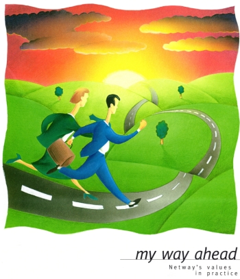 my way ahead - Netway's values in practice