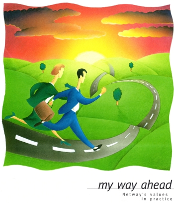 my way ahead - Netway's values in practice